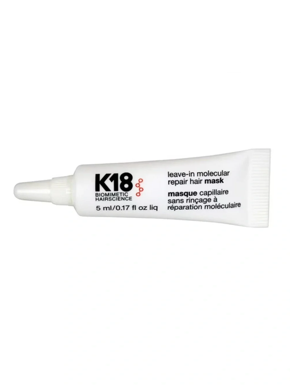 K18 leave-in molecular repair hair mask 5mL